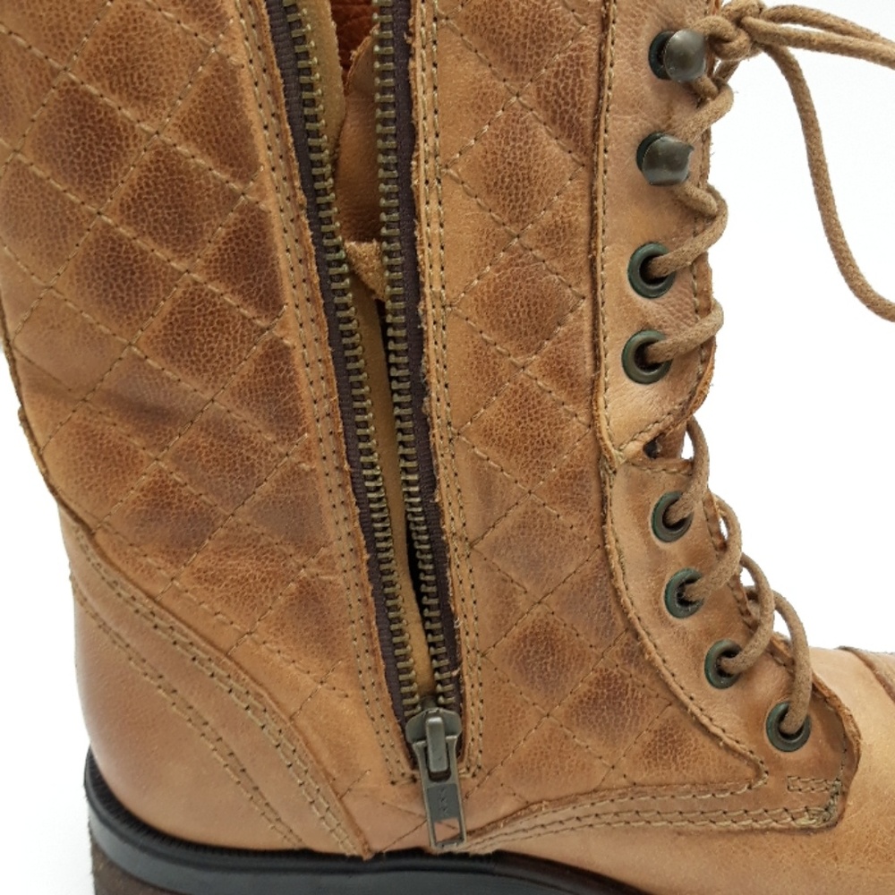 Steve Madden Saffrin Leather Boots Sz 7.5 - Picture 8 of 8